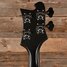 Rickenbacker 4003/4 , Matte Black: Headstock - Rear