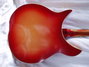 Dec 1959 Rickenbacker 360/6 Capri, Fireglo: Body - Rear