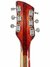 Rickenbacker 1998/6 RoMo, Fireglo: Headstock - Rear