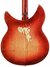 Rickenbacker 1998/6 RoMo, Fireglo: Body - Rear