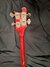 Rickenbacker 4001/4 Mod, Burgundy: Headstock - Rear