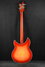 Rickenbacker 4005/4 XC 90th Anniversary, Amber Fireglo: Full Instrument - Rear
