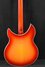 Rickenbacker 4005/4 XC 90th Anniversary, Amber Fireglo: Body - Rear
