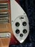 Rickenbacker 1996/6 f hole, Amber Fireglo: Close up - Free2