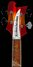Jun 2024 Rickenbacker 4005/4 V, Fireglo: Headstock