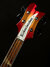 Jun 2024 Rickenbacker 4005/4 V, Fireglo: Headstock