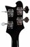 Rickenbacker 4005/4 V, Jetglo: Headstock - Rear
