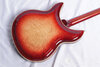 Rickenbacker 381/6 V69, Fireglo: Body - Rear