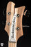 Jul 2024 Rickenbacker 4003/4 , Natural Walnut: Headstock