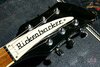 Oct 1986 Rickenbacker 360/6 , Jetglo: Headstock