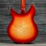 Sep 2023 Rickenbacker 330/6 , Fireglo: Body - Rear