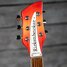Feb 2023 Rickenbacker 620/6 , Fireglo: Headstock