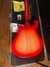 Rickenbacker 620/6 , Fireglo: Neck - Rear