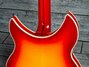 Rickenbacker 4005/4 XC 90th Anniversary, Amber Fireglo: Neck - Rear