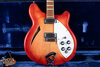 Rickenbacker 360/6 Bound Headstock, Fireglo: Body - Front