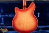 Rickenbacker 360/6 Bound Headstock, Fireglo: Body - Rear