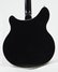 Oct 1980 Rickenbacker 360/12 , Jetglo: Body - Rear