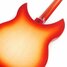 Rickenbacker 330/6 , Fireglo: Body - Rear