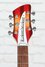 May 2024 Rickenbacker 330/6 , Fireglo: Headstock
