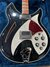 Rickenbacker 381/6 JK, Jetglo: Body - Front