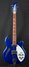 Rickenbacker 360/6 , Midnightblue: Full Instrument - Front