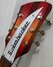 Jul 2015 Rickenbacker 350/6 V63, Fireglo: Headstock