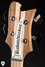 Jul 2024 Rickenbacker 4003/4 S, Natural: Headstock