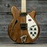 Rickenbacker 360/6 , Natural Walnut: Body - Front