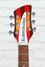 Jul 2024 Rickenbacker 330/6 , Fireglo: Headstock