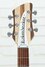 Jul 2024 Rickenbacker 360/6 , Mapleglo: Headstock
