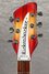 Jul 2024 Rickenbacker 360/6 , Fireglo: Headstock