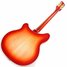 Rickenbacker 360/6 , Fireglo: Full Instrument - Rear
