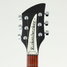 Aug 2001 Rickenbacker 330/6 , Matte Black: Headstock
