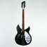 Rickenbacker 330/6 , Matte Black: Full Instrument - Front