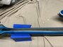 Rickenbacker 370/6 , Blueburst: Neck - Rear