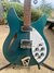 Rickenbacker 330/6 Mod, Turquoise: Body - Front