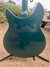 Rickenbacker 330/6 Mod, Turquoise: Body - Rear