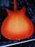 Rickenbacker 350/6 f hole, Fireglo: Body - Rear