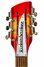 Jul 2024 Rickenbacker 1993/12 Plus, Fireglo: Headstock