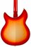 Jul 2024 Rickenbacker 1993/12 Plus, Fireglo: Body - Rear