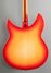 Aug 2024 Rickenbacker 330/6 , Fireglo: Body - Rear