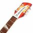 Jul 2024 Rickenbacker 360/6 , Fireglo: Headstock