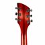 Rickenbacker 360/6 Mod, Fireglo: Headstock - Rear