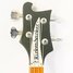 Apr 1973 Rickenbacker 4001/4 CB Checkered Binding, Jetglo: Headstock
