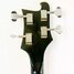 Rickenbacker 4001/4 CB Checkered Binding, Jetglo: Headstock - Rear
