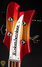 Aug 2024 Rickenbacker 4005/4 V, Fireglo: Headstock