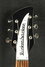 Aug 2024 Rickenbacker 325/6 C64, Jetglo: Headstock