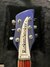 Aug 2018 Rickenbacker 620/6 , Midnightblue: Headstock