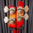 Rickenbacker 4001/4 Mod, Fireglo: Headstock - Rear