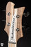Sep 2024 Rickenbacker 4003/4 , Natural Walnut: Headstock